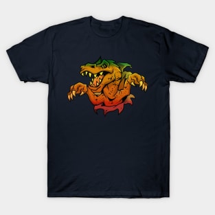 Cool Colorful Impressive Dinosaur Gift T-Shirt For Any Age T-Shirt